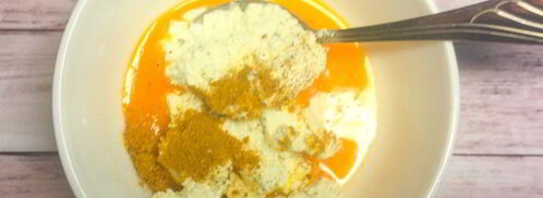 гуляш из курицы с пюре из цветной капусты. Шаг 9