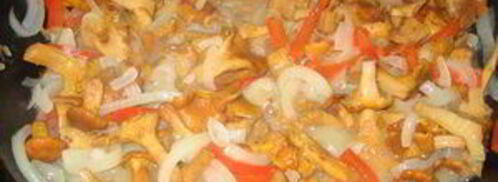 гуляш из лисичек. Шаг 4