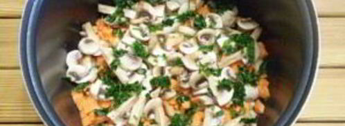 гуляш из шампиньонов. Шаг 4