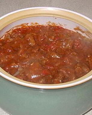 Гуляш из свинины в духовке