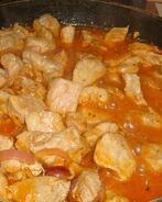 Гуляш из свинины