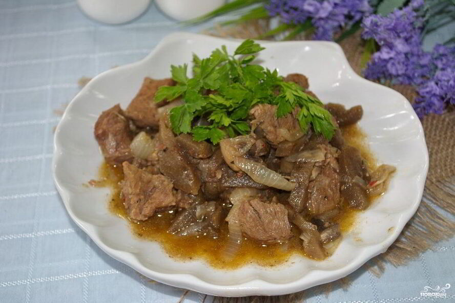 Рецепт гуляш с баклажанами