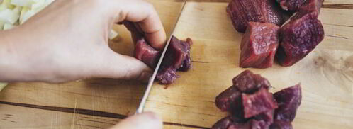 гуляш с лесными грибами. Шаг 2