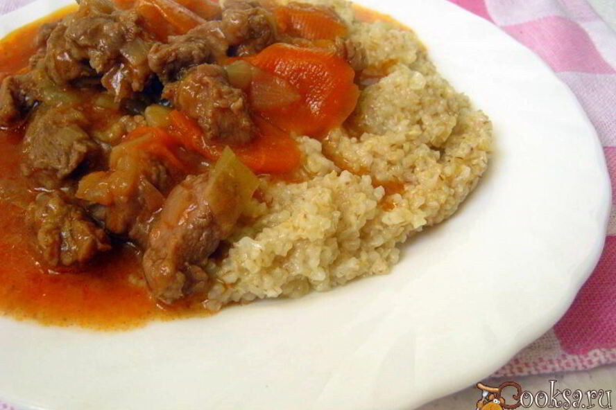 Рецепт гуляша в мультиварке