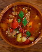 Суп-гуляш со свининой