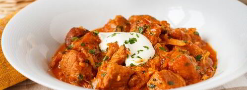 свинина, тушенная с капустой a la гуляш. Шаг 18