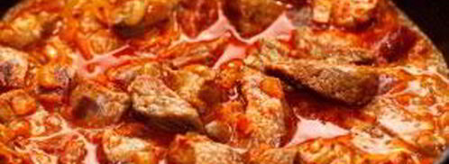 вкусный гуляш из говядины. Шаг 5