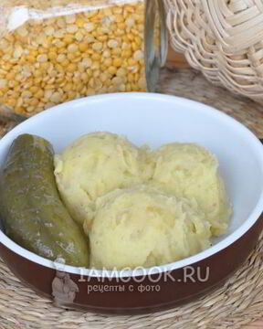 Картофельно-гороховое пюре
