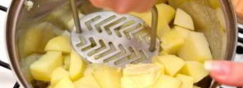 картофельное пюре без комочков. Шаг 3