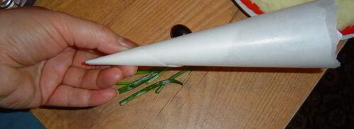 картофельное пюре паучки. Шаг 7