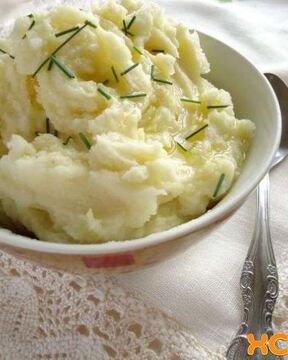 Картофельное пюре со сливочным сыром