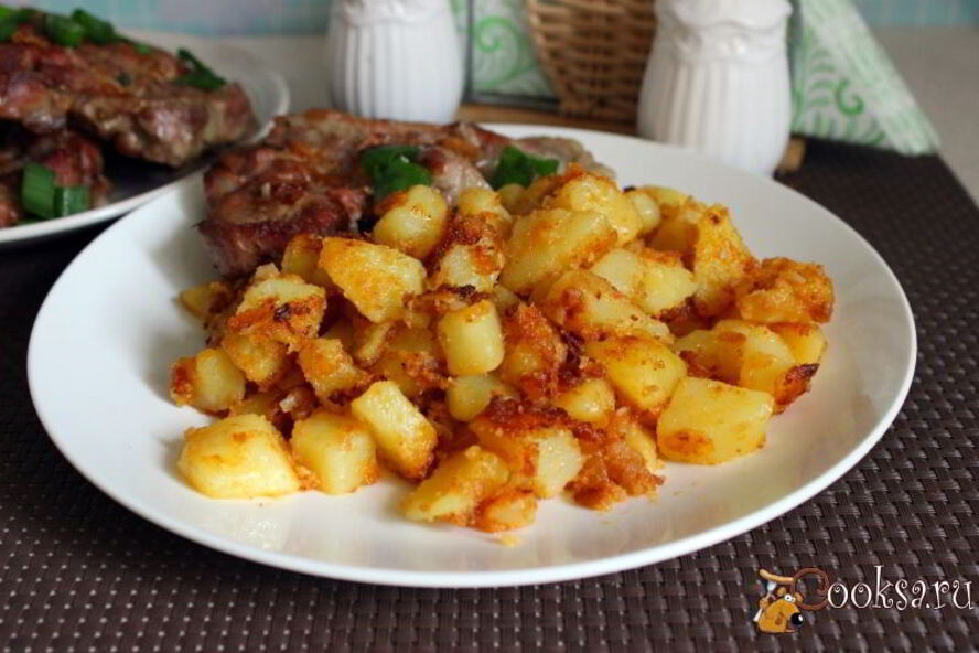 Рецепт картофельный гарнир к мясу