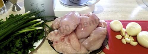 диетические рубленые котлеты из куриной грудки. Шаг 3