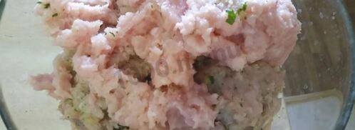 диетические рубленые котлеты из куриной грудки. Шаг 6
