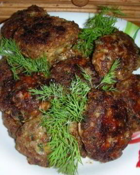 Грибные котлетки