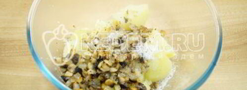 картофельные котлеты с грибами. Шаг 4