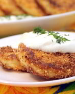 Картофельные котлеты с сыром