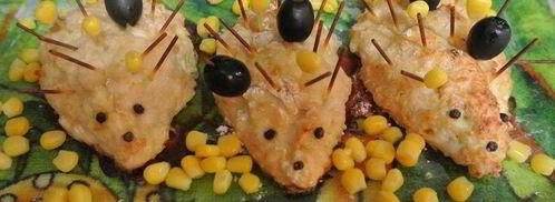 котлетки-ежики. Шаг 5