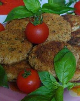 Котлетки из тунца