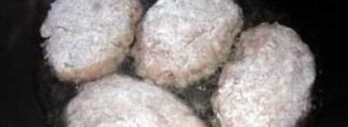 котлеты из фарша без хлеба. Шаг 5