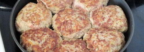 котлеты из говяжьего фарша. Шаг 8