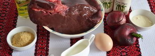 котлеты из говяжьей печени с манкой. Шаг 4