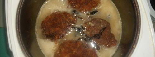 котлеты из индейки с черносливом есенинские. Шаг 6