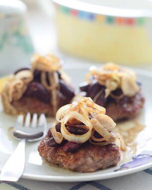 Котлеты из индейки с фасолью