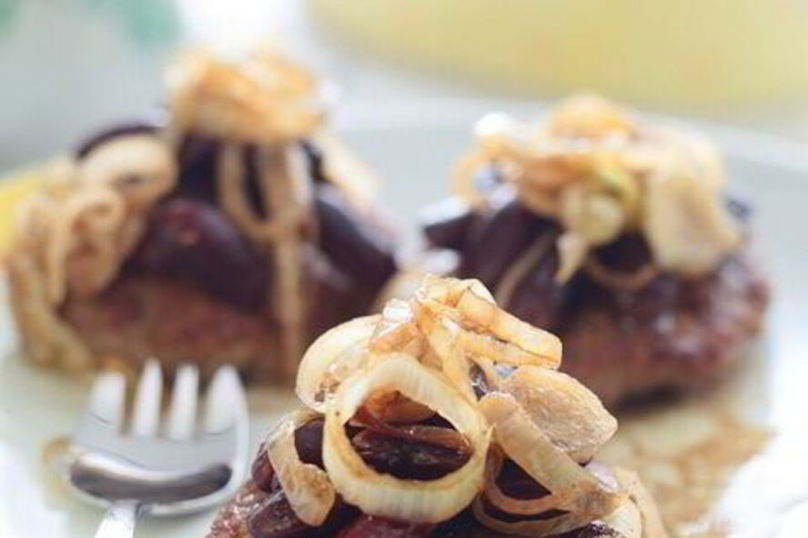 Рецепт котлеты из индейки с фасолью