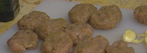 котлеты из индейки с фасолью. Шаг 7