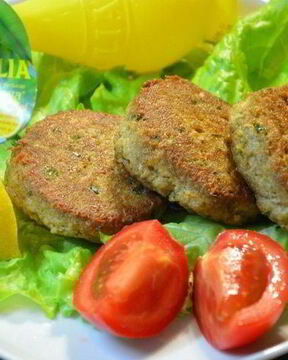 Котлеты из тунца