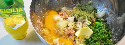 котлеты из тунца. Шаг 2