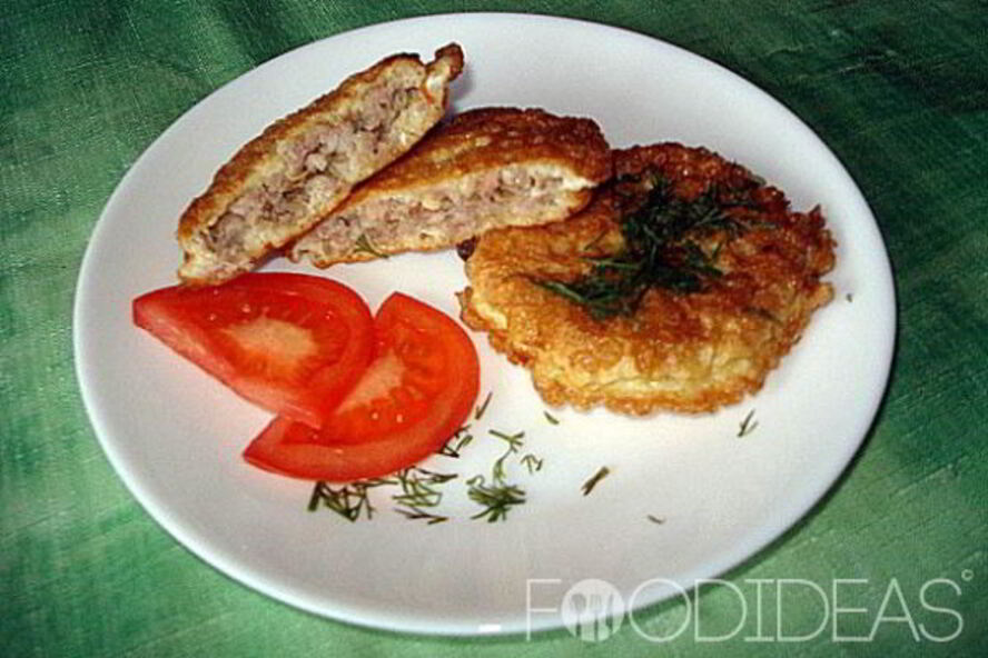 Рецепт котлеты из вафельных коржей