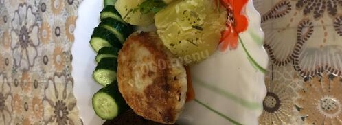 котлеты куриные с сыром и шампиньонами. Шаг 8