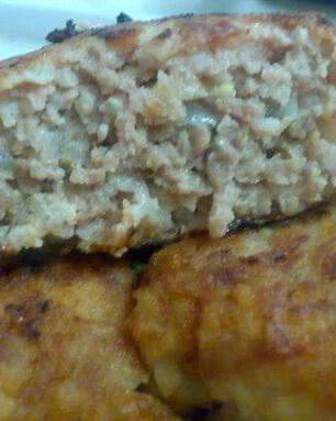 Котлеты По-Арабски с пшенкой и кедровыми орешками