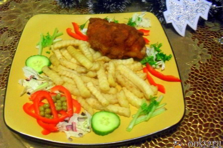Рецепт котлеты по-киевски