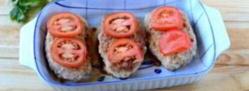 котлеты под шубой с помидорами и сыром. Шаг 5