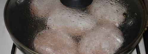 котлеты с гарниром и овощами. Шаг 16