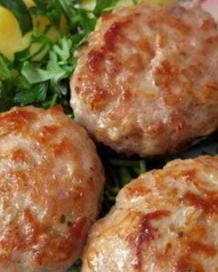 Котлеты с грибами в духовке