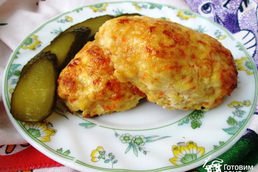 Рецепт куриные котлеты под чесночным соусом