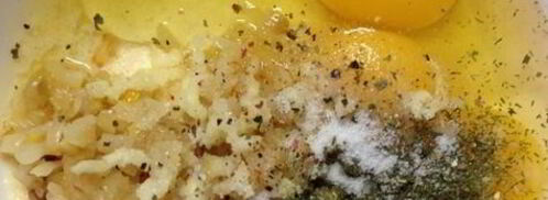 манные котлеты под клюквенным соусом. Шаг 2