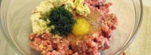 мясные котлеты ласточкино гнездо. Шаг 3