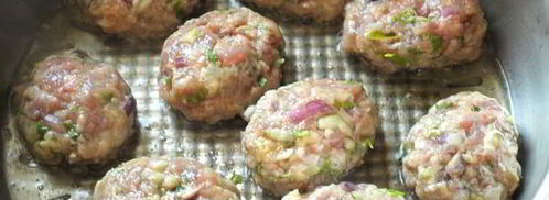 мясные котлеты с кабачками. Шаг 4