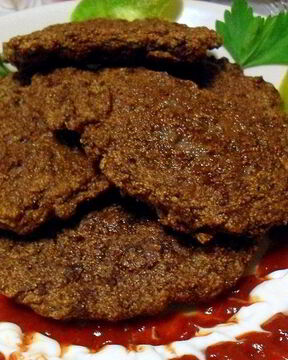 Печеночные котлеты с манкой