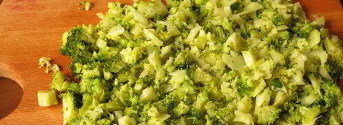 постные котлеты из брокколи. Шаг 9