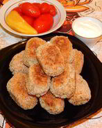 Постные котлеты из гречки и картофеля