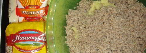 постные котлеты из гречки и картофеля. Шаг 4