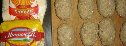 постные котлеты из гречки и картофеля. Шаг 7