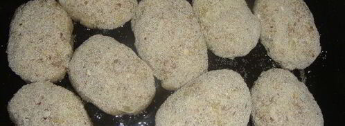 постные котлеты из гречки и картофеля. Шаг 9