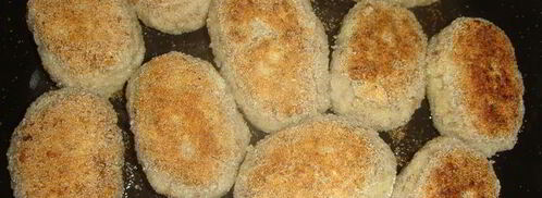 постные котлеты из гречки и картофеля. Шаг 10